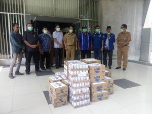 Demokrat Jambi Serahkan Bantuan ke Tenaga Medis RSU, Cik Bur: Mereka Garda Terdepan Lawan Corona